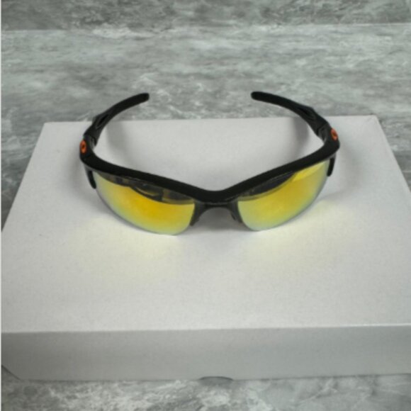 NEW | Oakley | HALF JACKET 2.0 XL | 9154 - 16 | 62 | POLISHED BLACK | FIRE IRIDI - Picture 1 of 6
